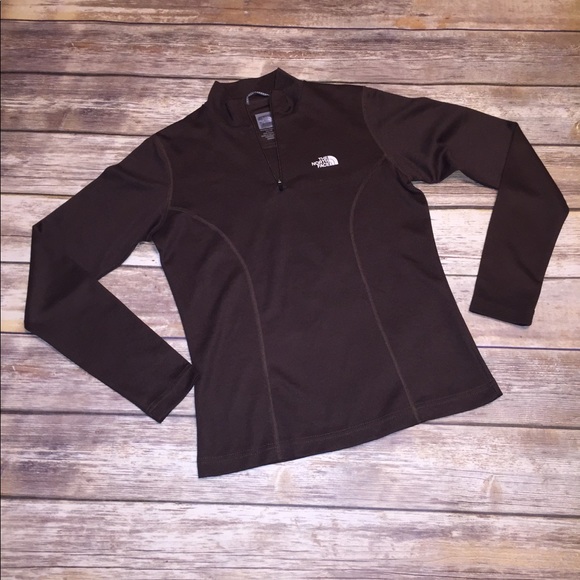 The North Face Tops - THE NORTH FACE vapor wick long sleeve pullover
